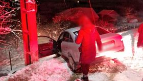 Urmărire ca în filme la Botoșani! Fugarul a fost prins doar după ce a intrat cu mașina într-un cap de pod